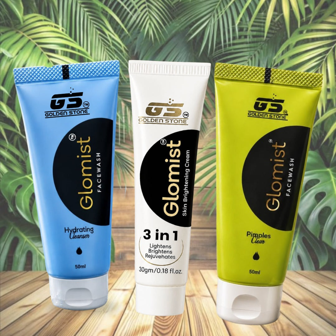 Glomist Clear & Bright Combo(pack of 3)