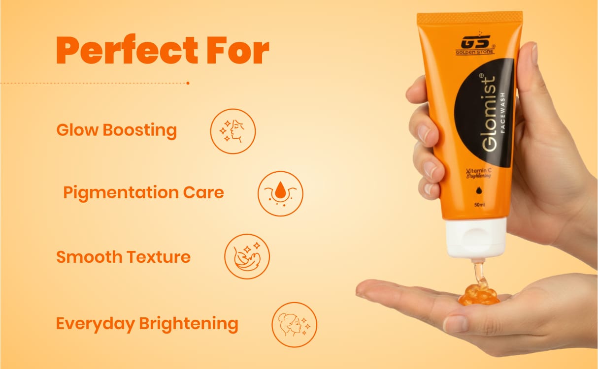 Glomist Vitamin C Brightening Facewash (Pack of 2)